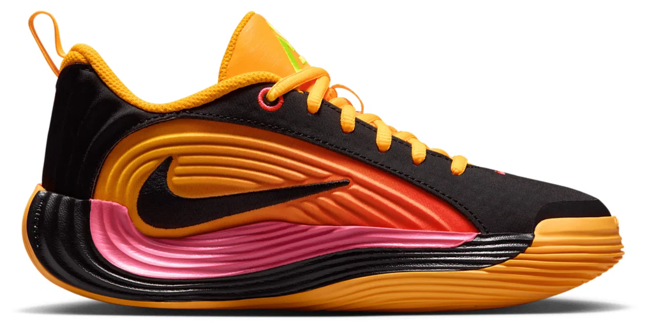 Детские кроссовки для мальчиков Giannis Immortality 5 Nike, Laser Crimson Metallic Silver Laser Orange