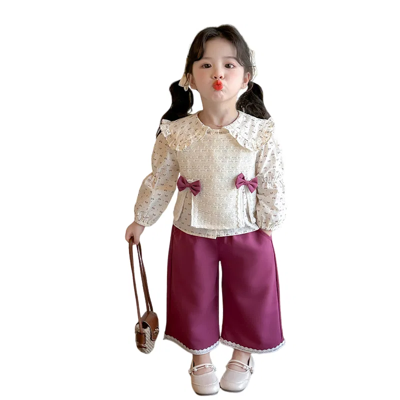 Детский комплект спортивной одежды с жилетом Lanza, Rose Red