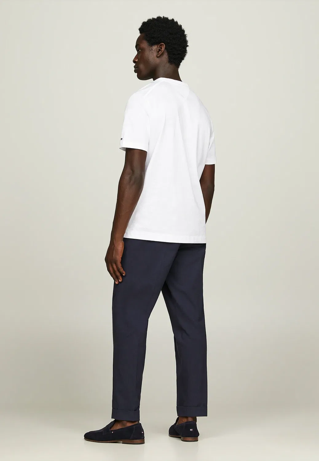 Мерсеризованная - базовая футболка Tommy Hilfiger, White — фото 3