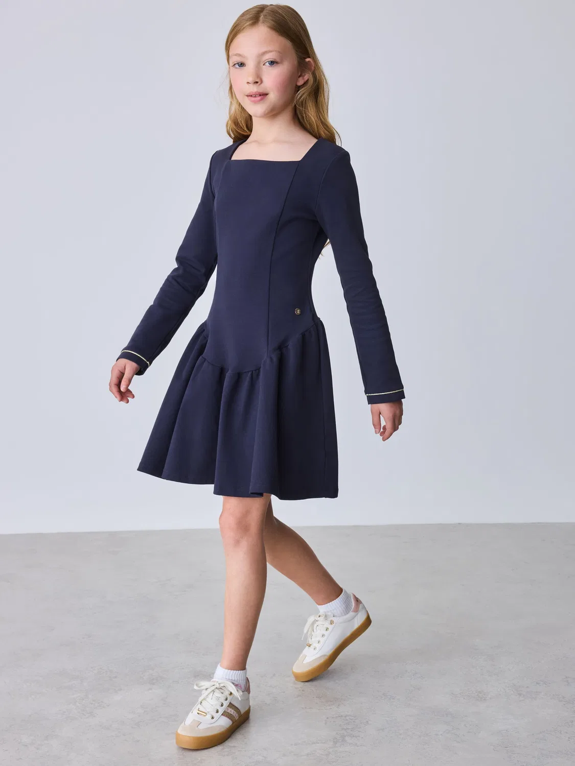 Платье с заниженной талией Baker by Ted Baker, синий — фото 4
