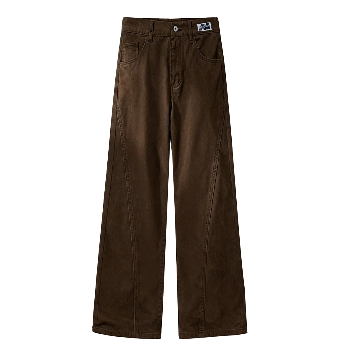 Детские утепленные джинсы свободного кроя с флисовой подкладкой Unisex Thickened And Fleece Lined Wide Leg Pants MUSCLETECH