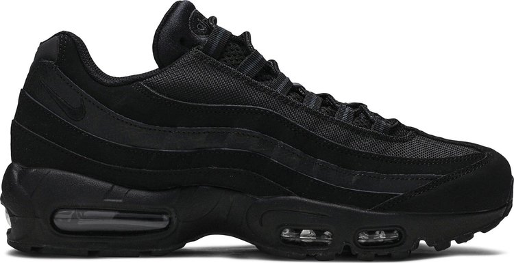 Кроссовки Nike Air Max 95 'Triple Black', черный - фото