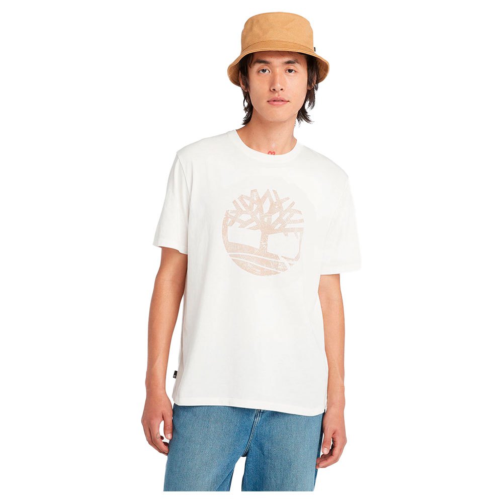 

Футболка Timberland Merrymack River Garment Dye Logo Graphic, бежевый