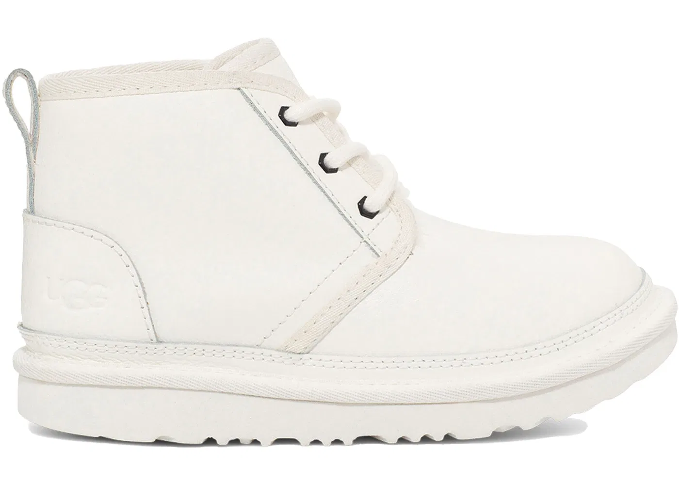 Детские ботинки на шнурках UGG Neumel II Leather Boot, White White Leather
