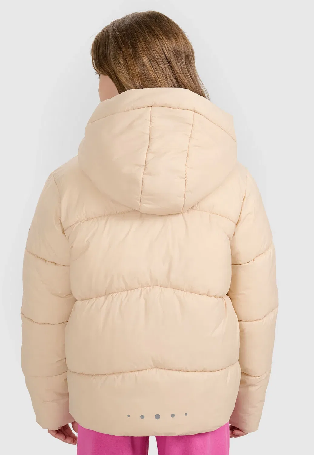 Зимняя куртка унисекс 4F, Beige — фото 3