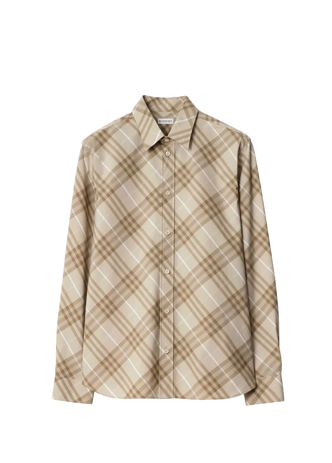 Рубашка Burberry Robert, кремовая