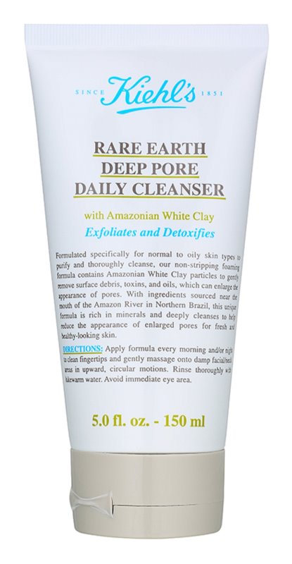 

Очищающий и детоксицирующий крем для сужения пор Kiehl's Rare Earth Deep Pore Daily Cleanser