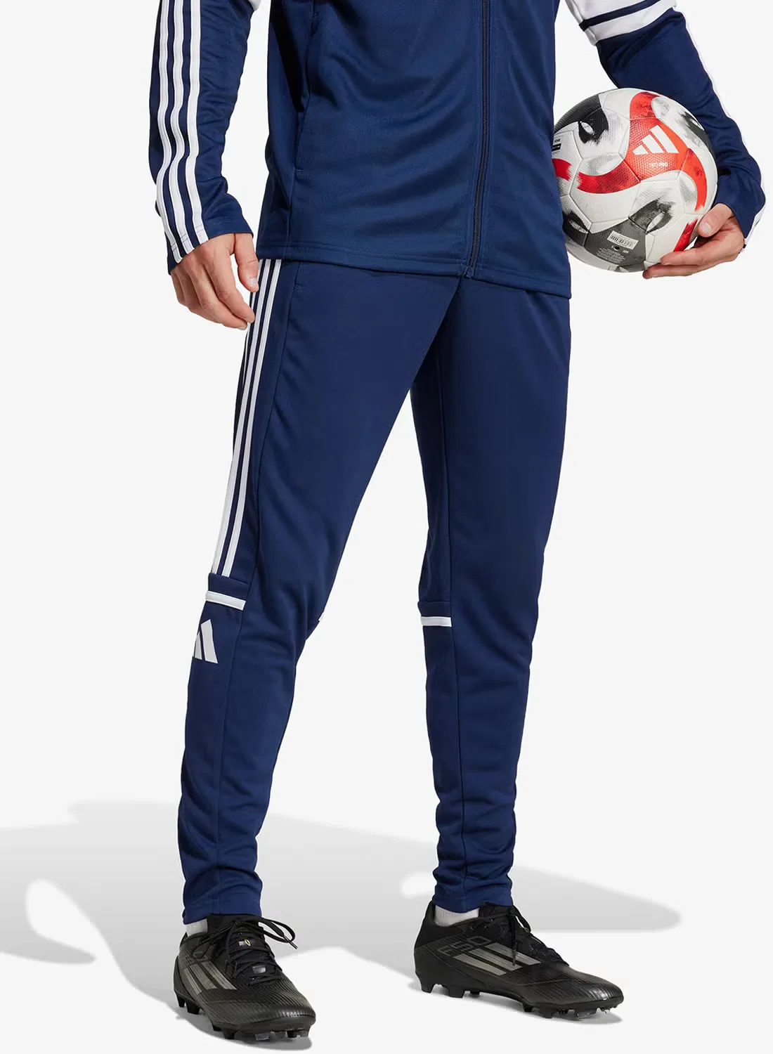 Штаны тренировочные с логотипом Squadra25 Adidas, фиолетовый