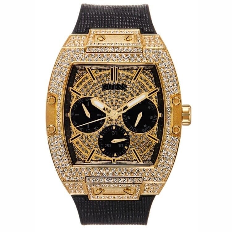 

Наручные часы Guess с хронографом, черный