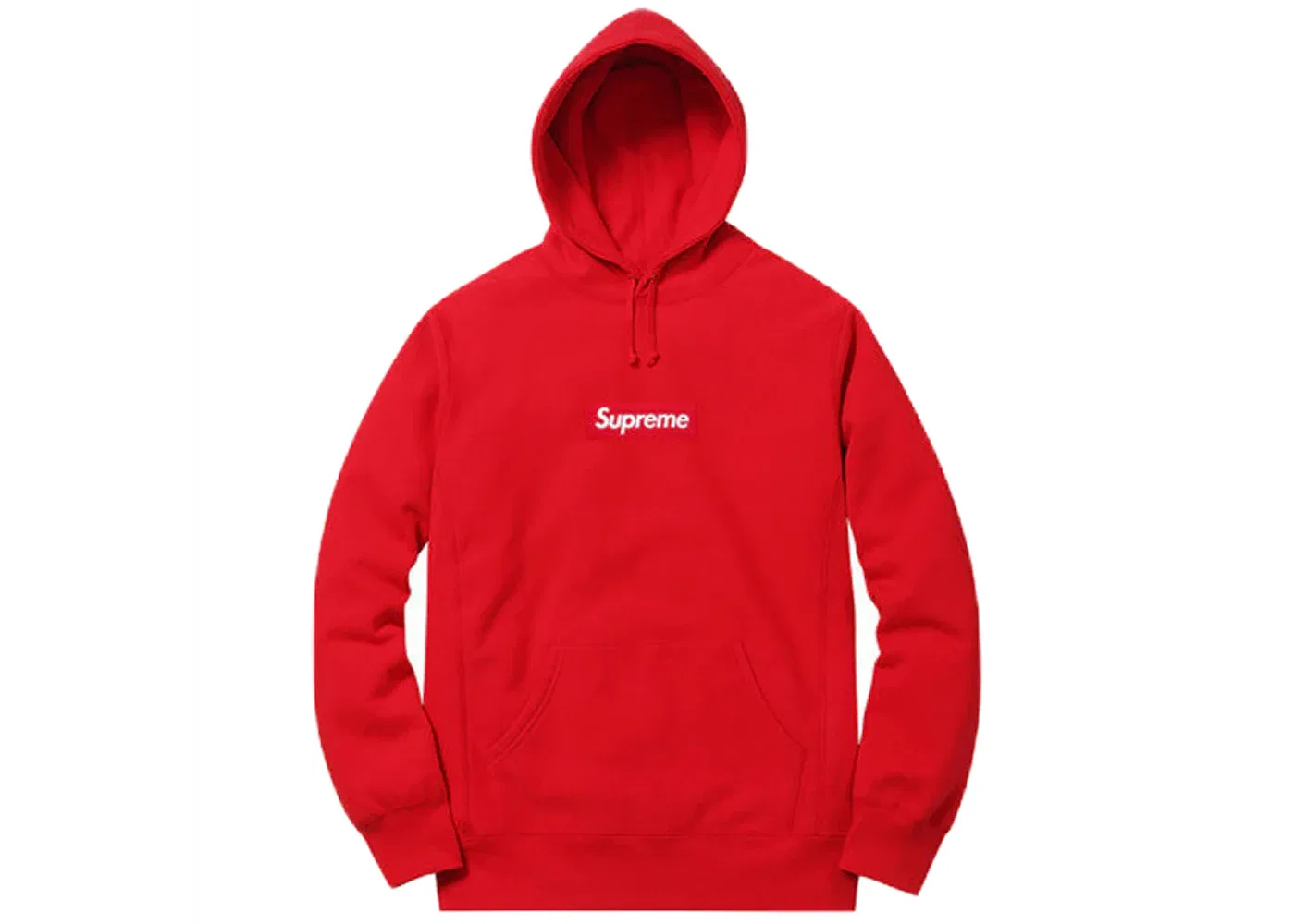 Мужская худи Supreme Box Logo, Red