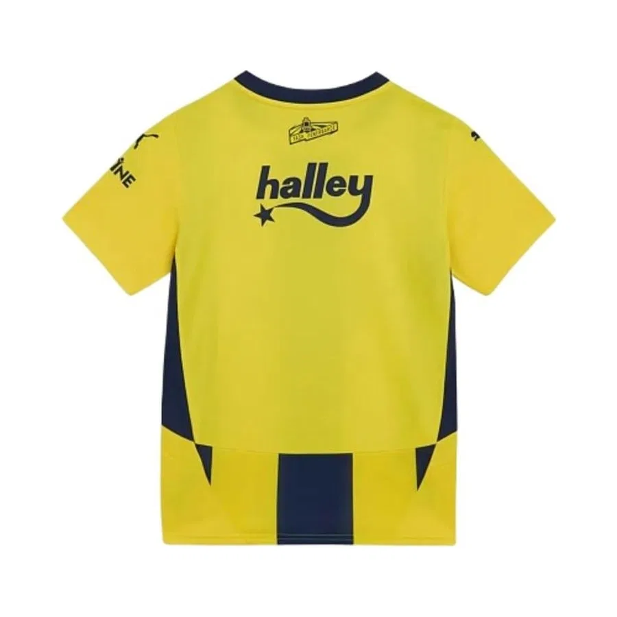 Футболка с коротким рукавом Puma Fsk Home Jersey Replica Jr, Желтый — фото 3