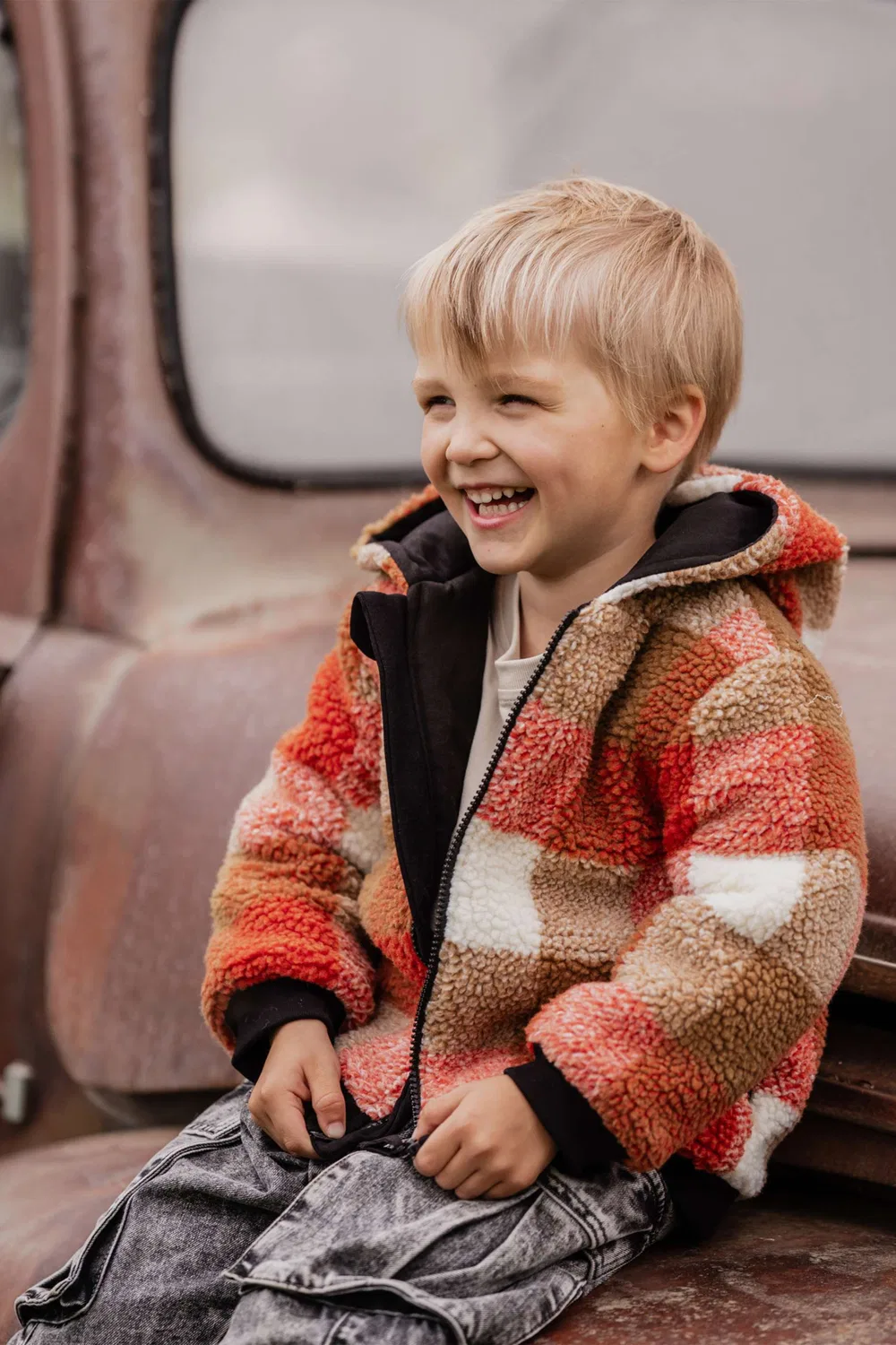 Куртка с принтом Mr Fox Check Jacket Fox & Finch — фото 2