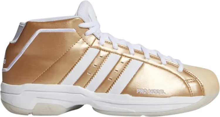 

Кроссовки Adidas Pro Model 2G 'Gold Medal', медный, Серый, Кроссовки Adidas Pro Model 2G 'Gold Medal', медный