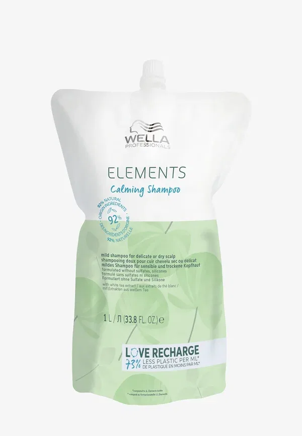 Шампунь успокаивающий для чувствительной кожи головы Professionals Calming Shampoo Wella, 1000 мл