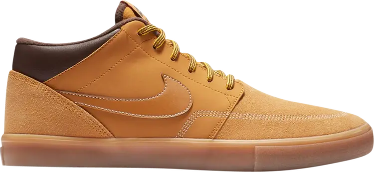 

Кроссовки Nike Portmore 2 Solarsoft Mid SB 'Bronze', коричневый