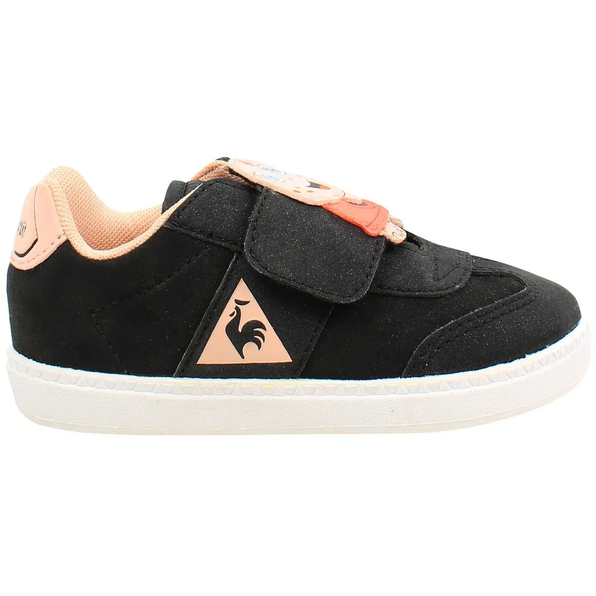 Кроссовки с липучкой Tacleone Animal Face Le Coq Sportif, Black