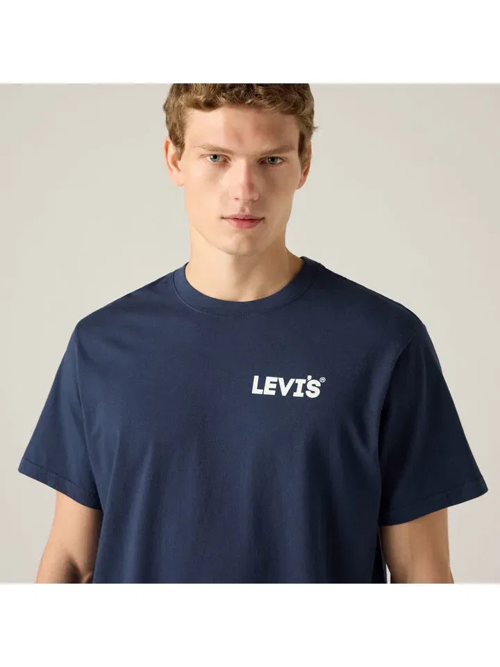 Рубашка классическая Levi'S, темно-синий — фото 4