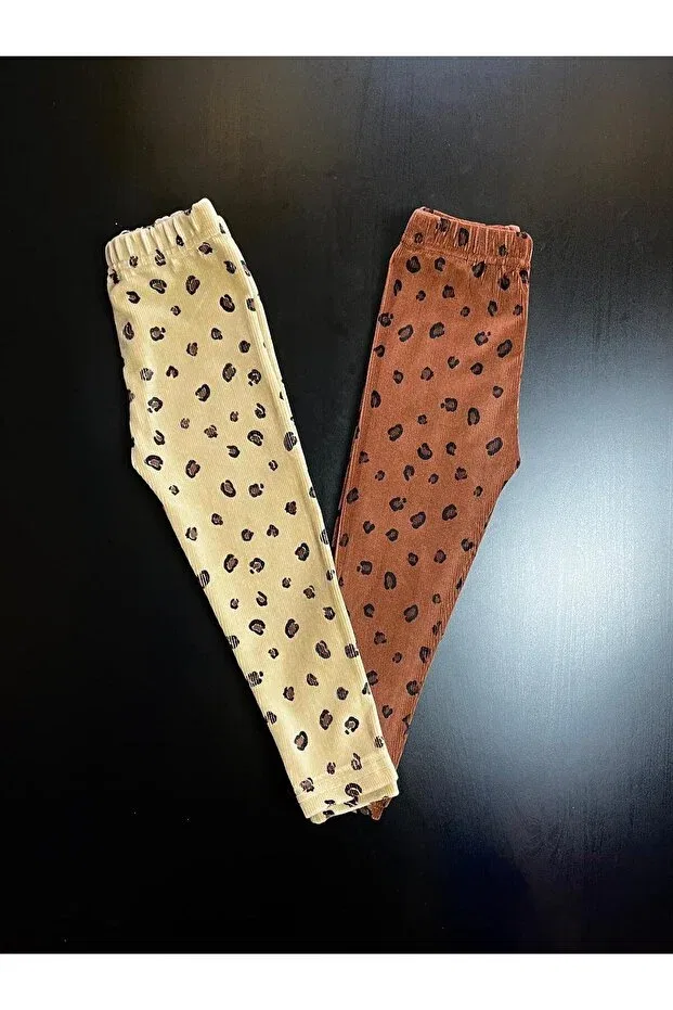 Детские леггинсы для девочек вельветовые Bobsi Co, Brown