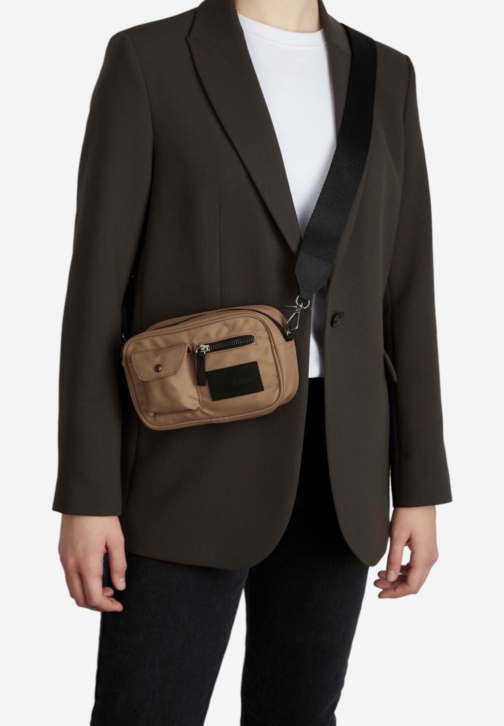 

Сумка через плечо DARLAMBG Markberg, цвет light caramel black
