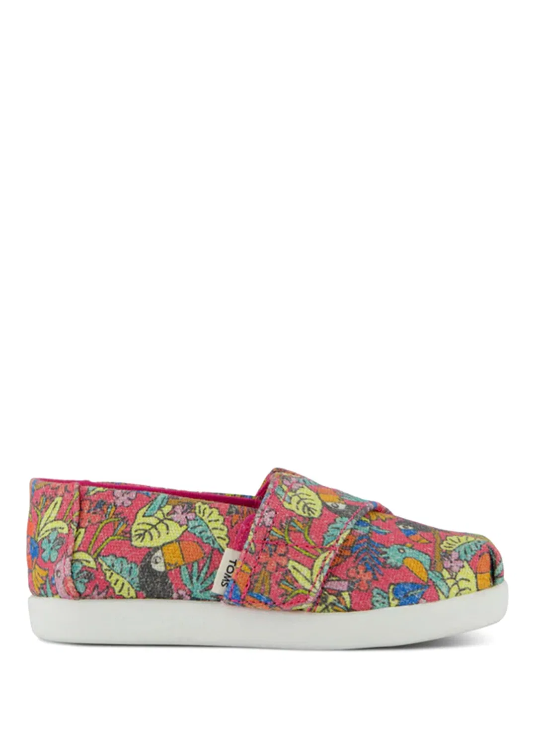Эспадрильи Toms Alpargata Fuchsia Birds Of Paradise Print, Bordo
