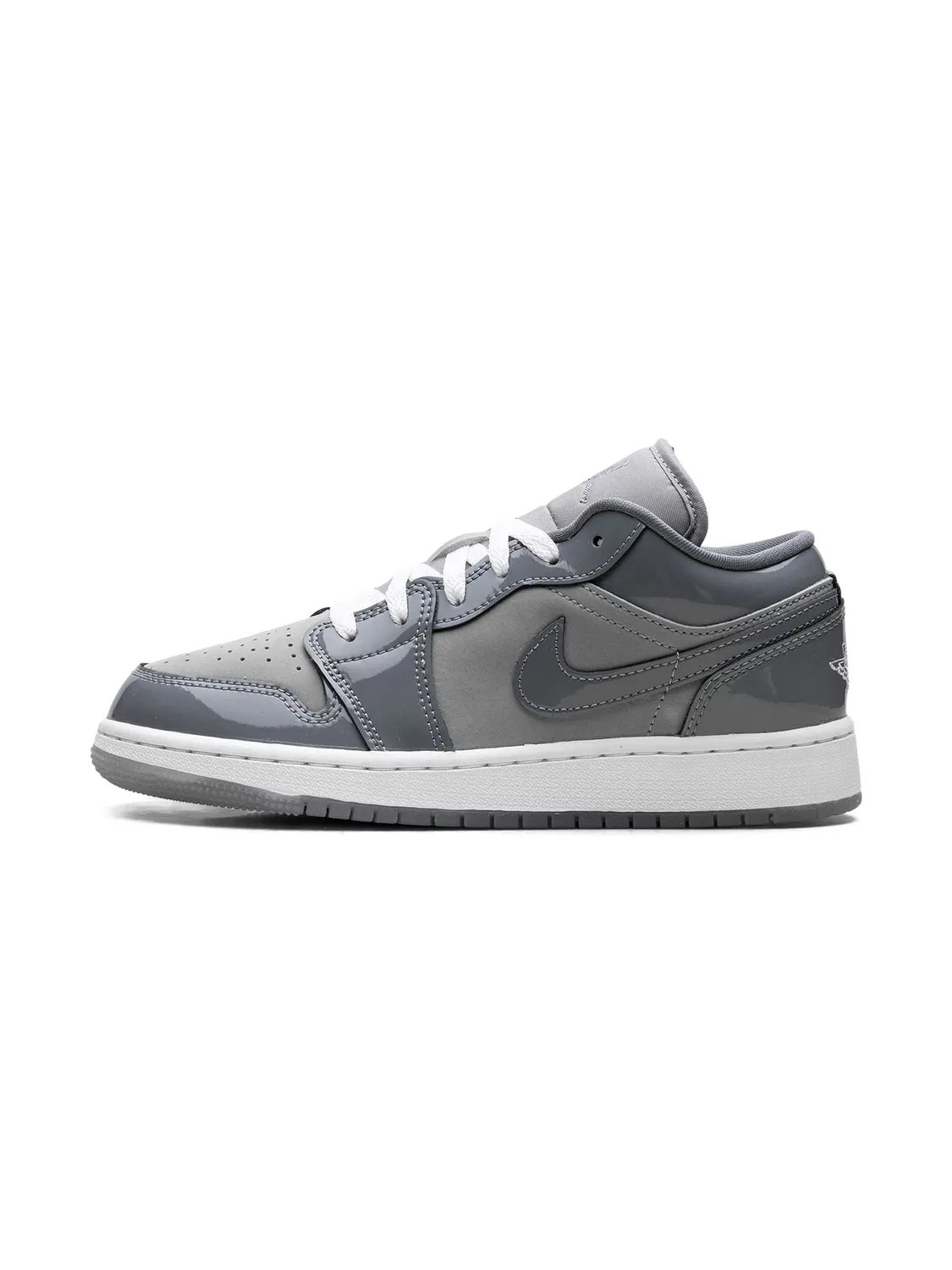 Кроссовки Jordan 1 Low SE в сером цвете — фото 2
