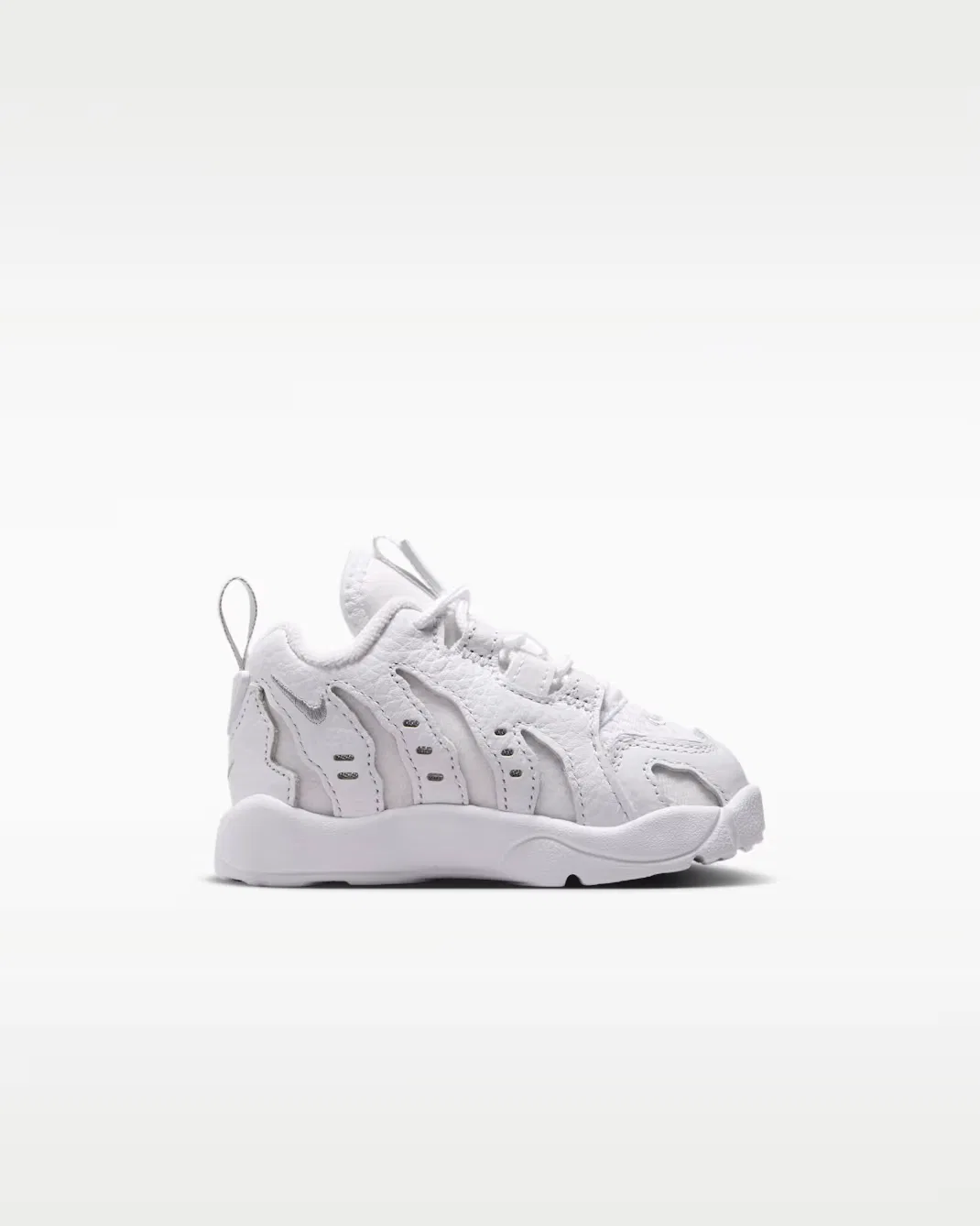 Детская/подростковая обувь Nike DT Max '96 Low, White/White/Light Smoke Grey/Metallic Silver — фото 3