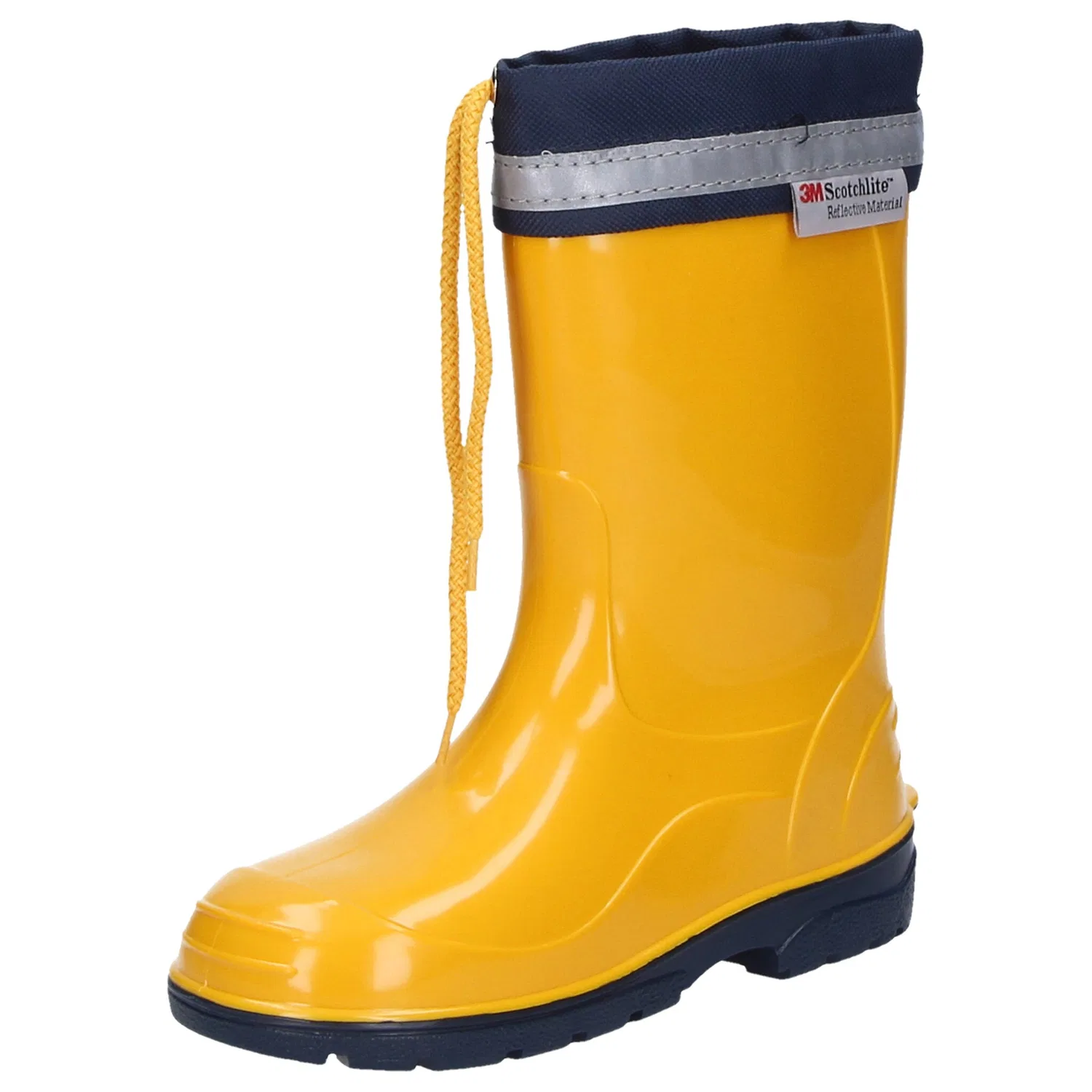 Детские резиновые сапоги со шнуровкой Bockstiegel, Yellow