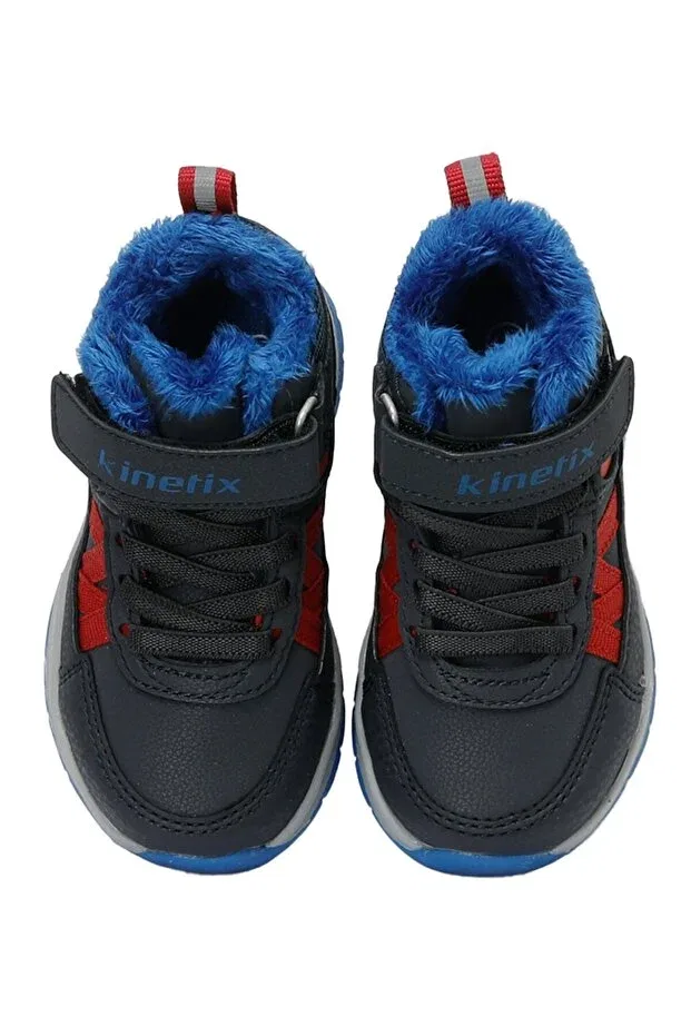 Детские ботинки для девочек на плоской подошве Giuse hi boy 3pr navy blue boy's outdoor boots Kinetix, Navy Blue-101387583 — фото 4