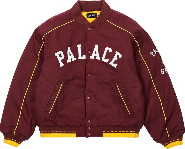 

Куртка Palace Goats Varsity Jacket 'Burgundy', красный
