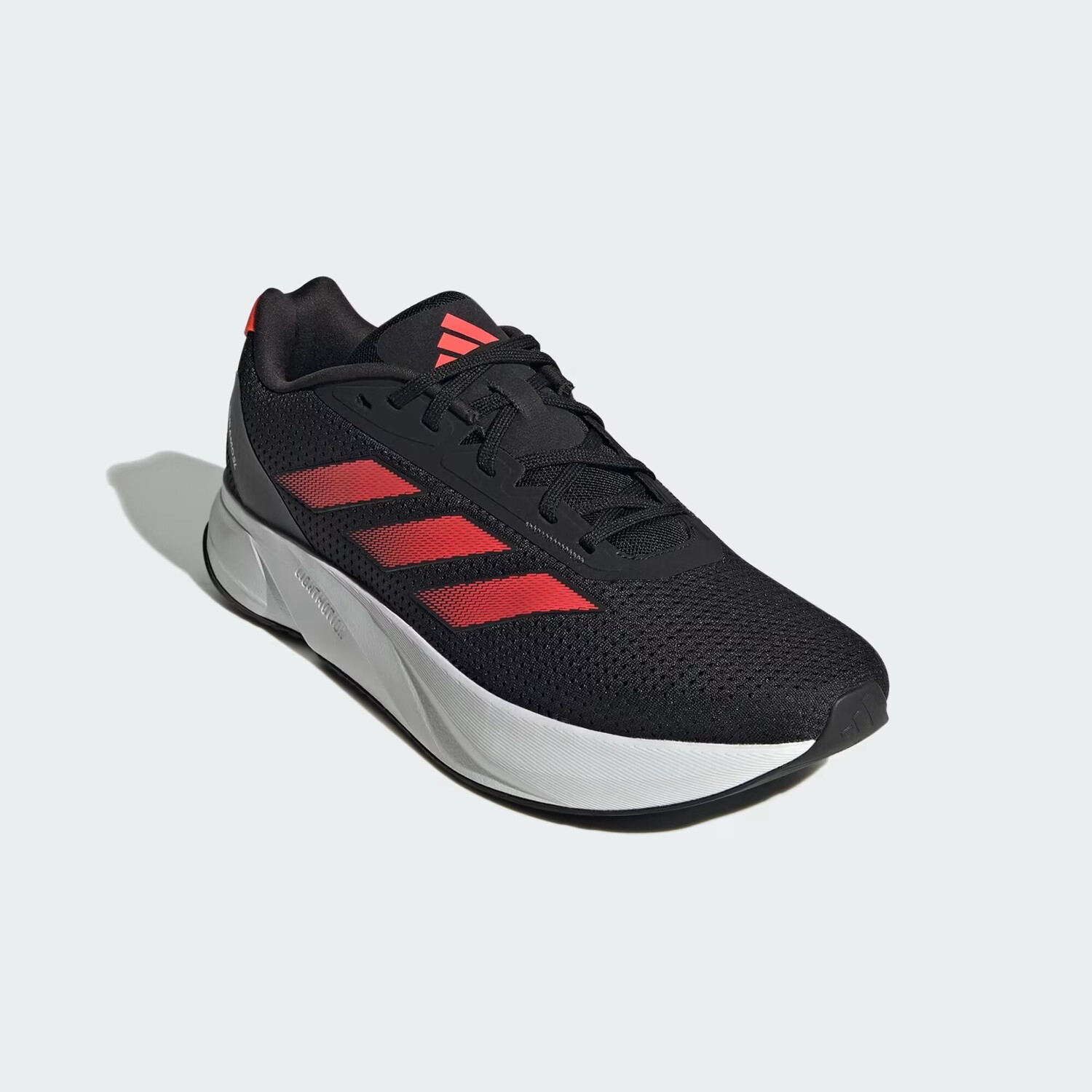 Кроссовки Duramo SL Adidas, цвет Core Black/Solar Red/Grey Six — фото 4