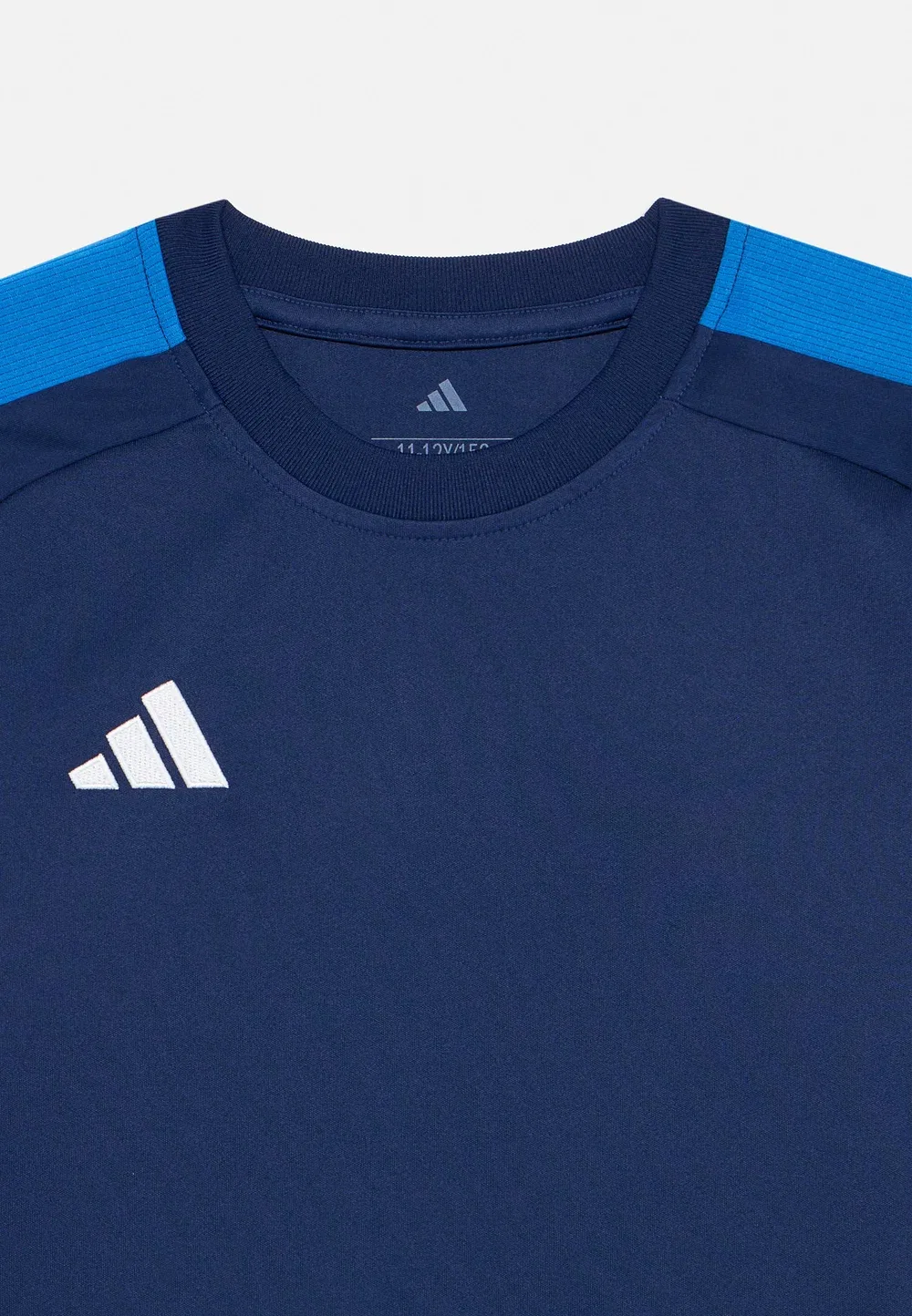 Футболка Tiro Essential для детей унисекс Adidas Performance, Dark Blue/Bright Royal/White — фото 4