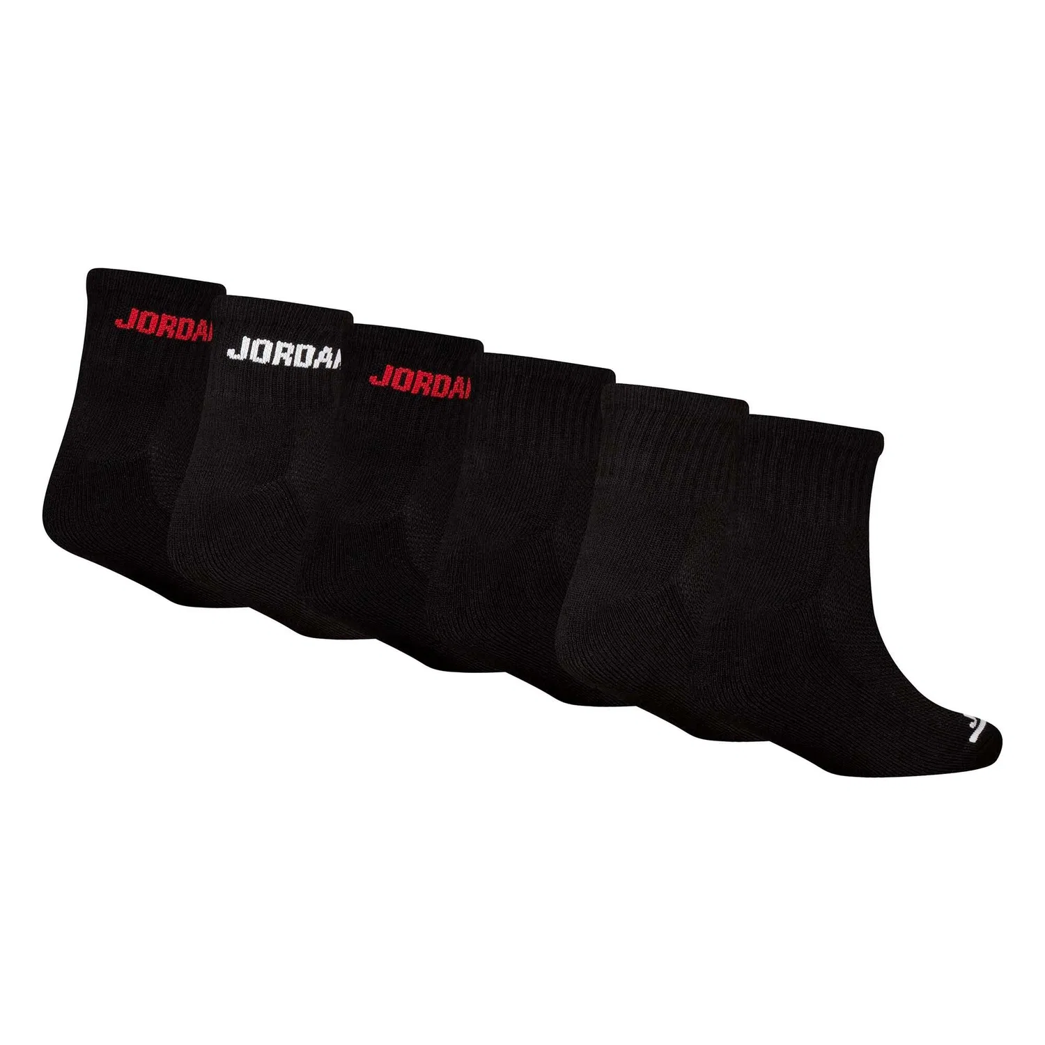 Детские носки с принтом Jordan Legend Ankle 6Pk 023 Jordan, Schwarz — фото 2