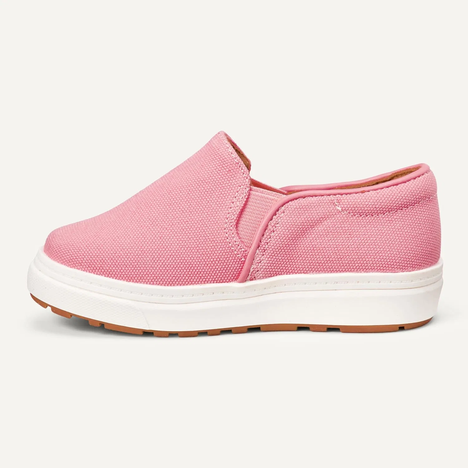 Детские кеды-слипоны из холста для девочек Amazon Essentials, Pink Canvas — фото 3