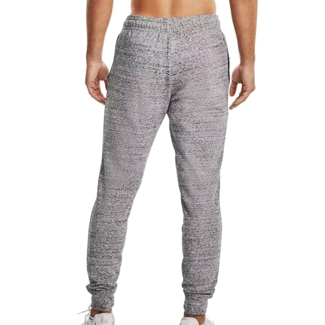 

Спортивные штаны Rival Terry Jogger мужские UNDER ARMOUR, серый/белый