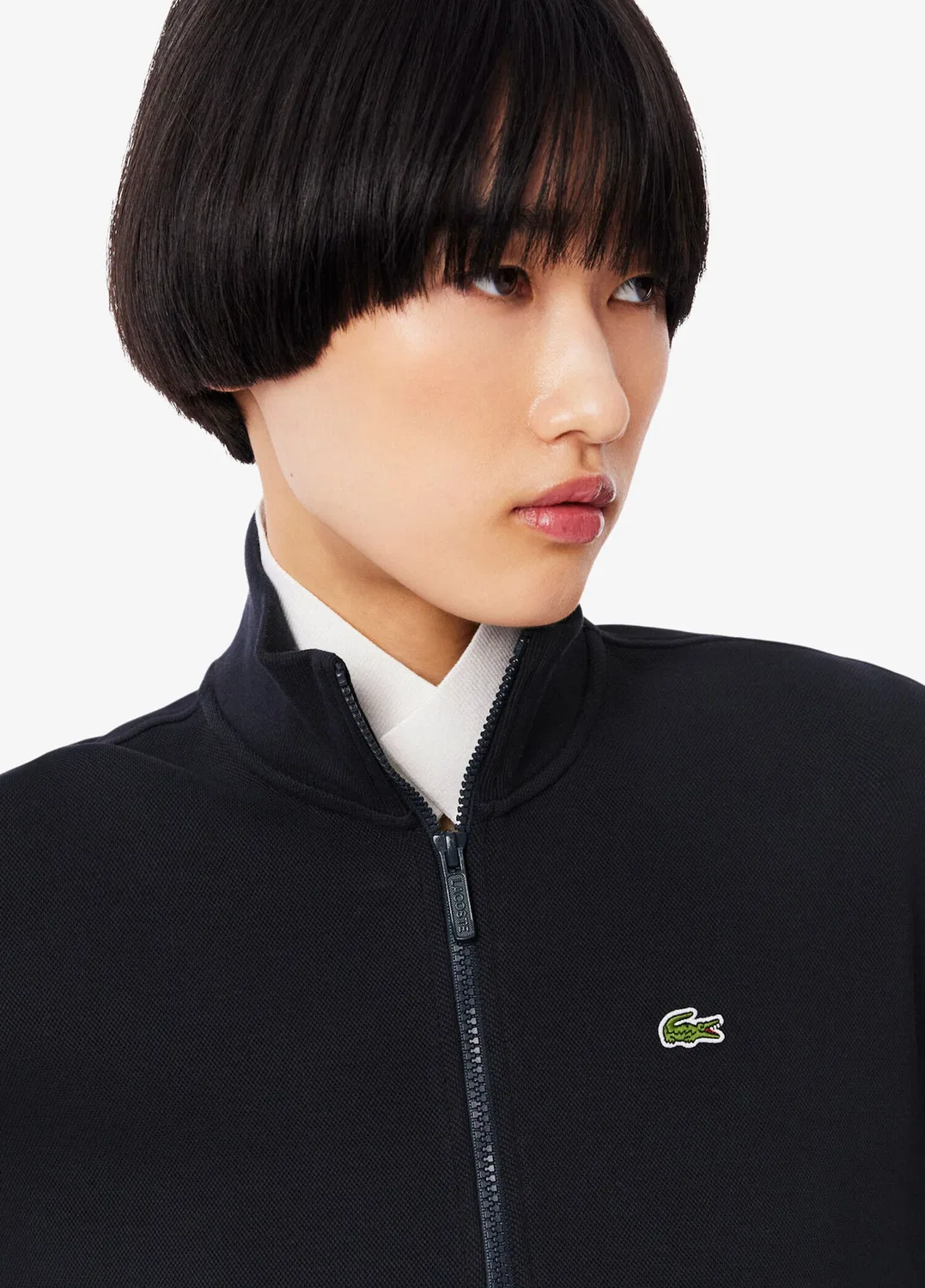 Свитшот Lacoste Relaxed Fit, темно-синий — фото 3