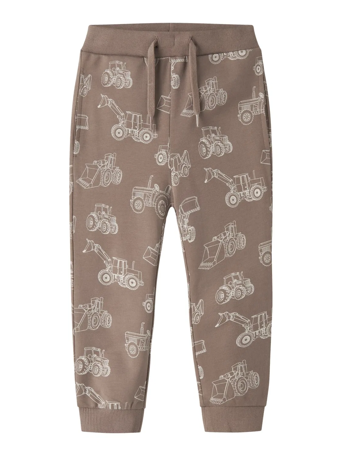 Штаны спортивные с принтом NMMVARON AOP SWT PANT UNB Name It, коричневый