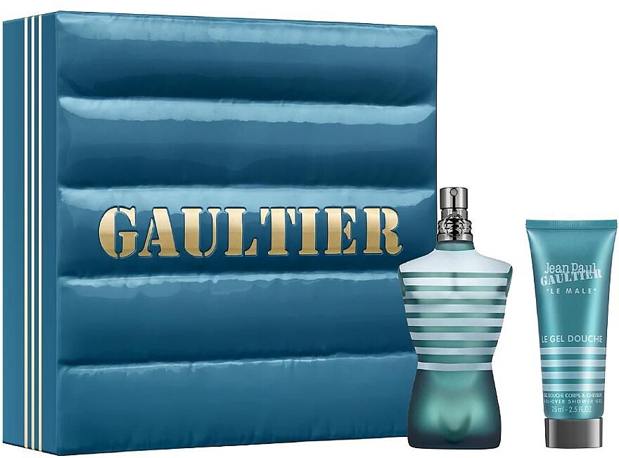 Парфюмерный набор Jean Paul Gaultier Le Male, 75 мл + 75 мл — фото 2