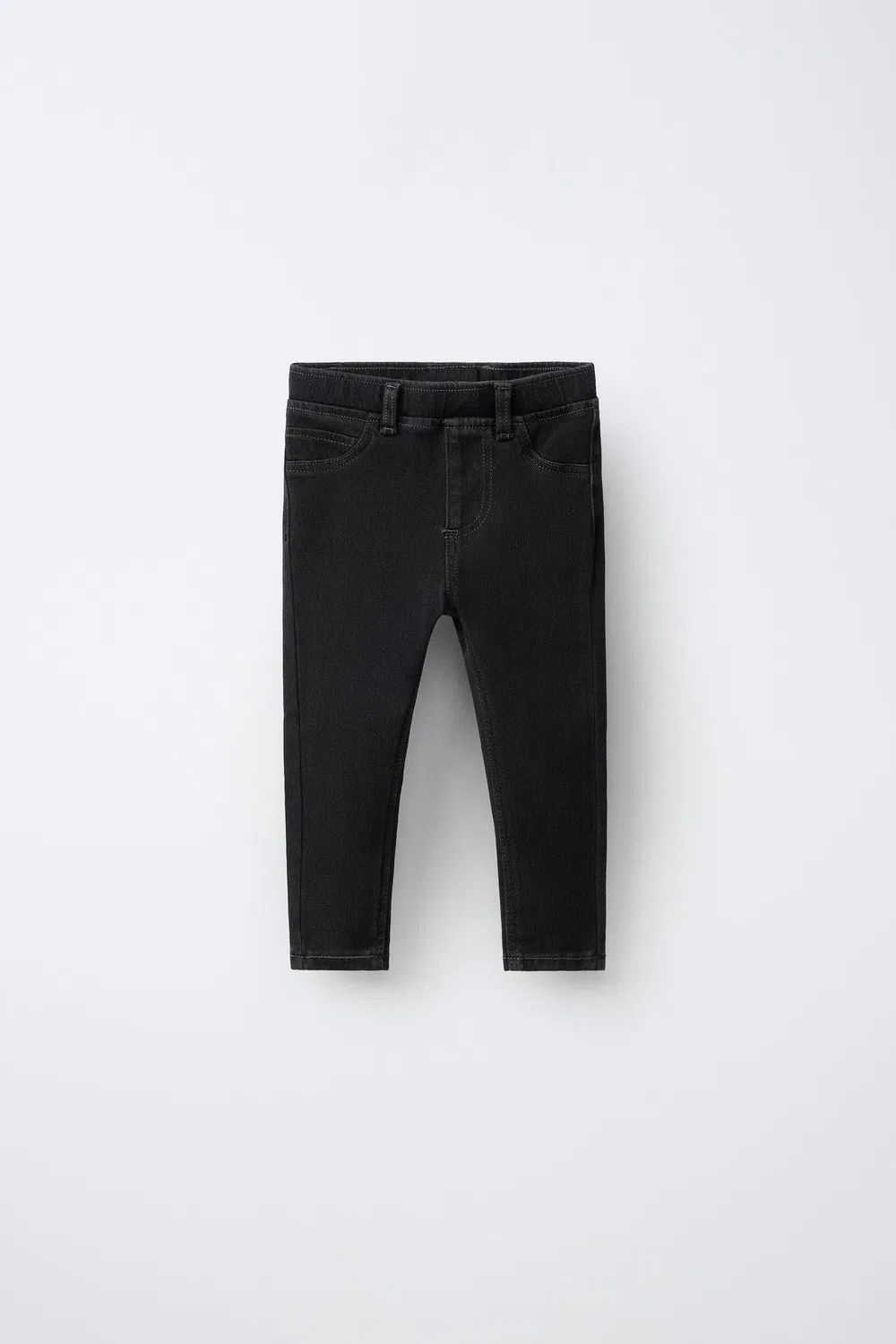 Джинсовые леггинсы ZARA, Black