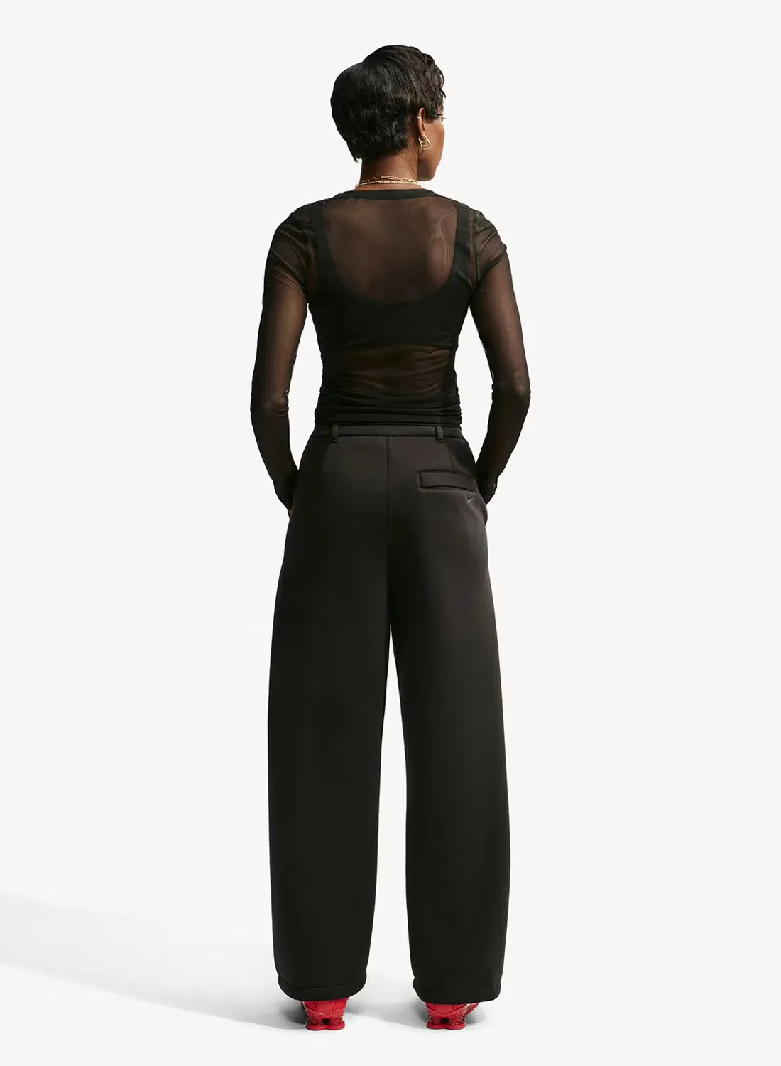 Футболка с принтом Street sheer Nike, черный — фото 2