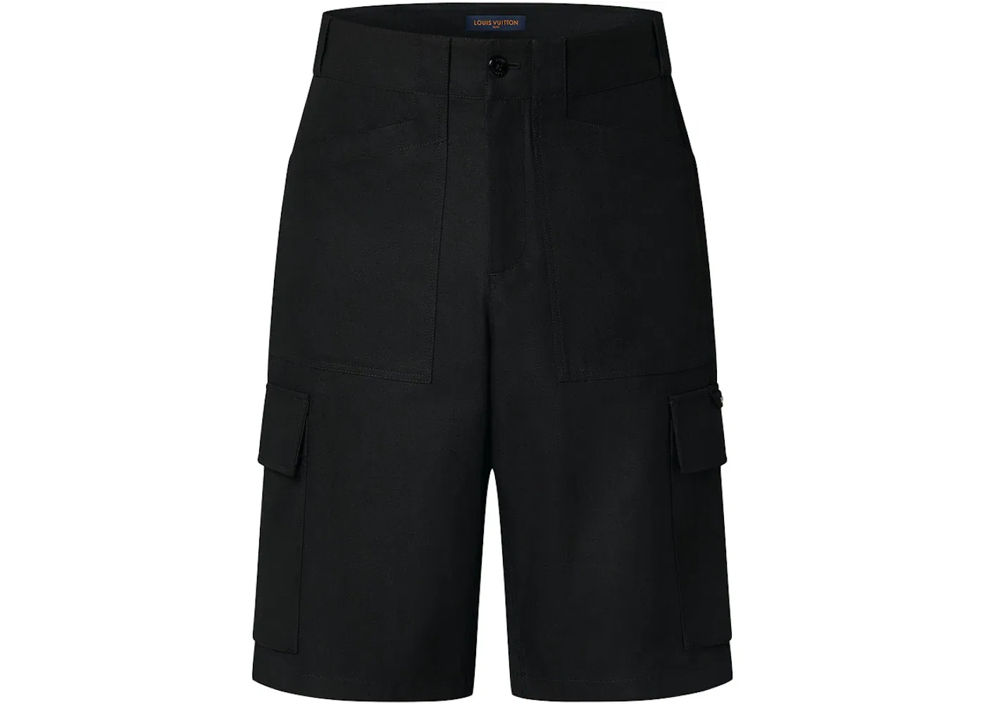 Мужские шорты из мягкого хлопка LVSE Soft Cargo Louis Vuitton, Black