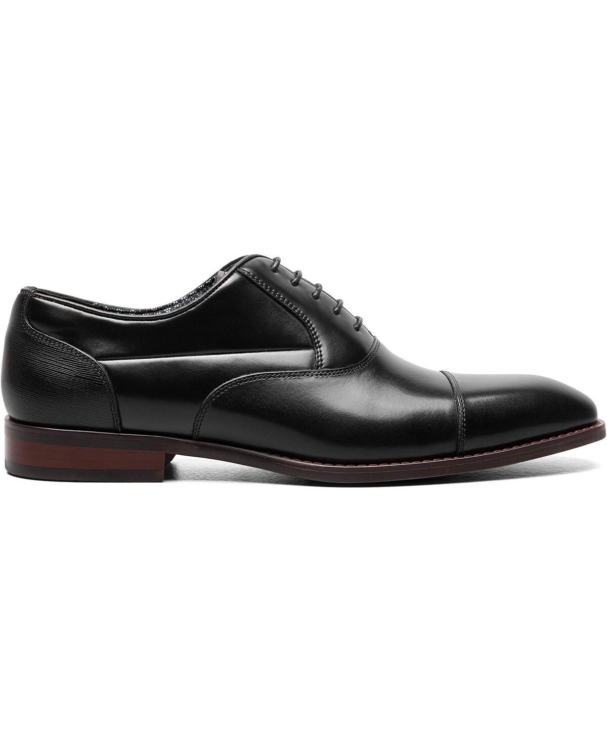 Мужские классические оксфорды kallum cap-toe Stacy Adams, черный — фото 3