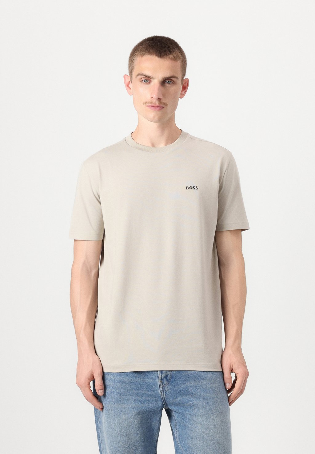 

Базовая футболка TEE BOSS, бежевый