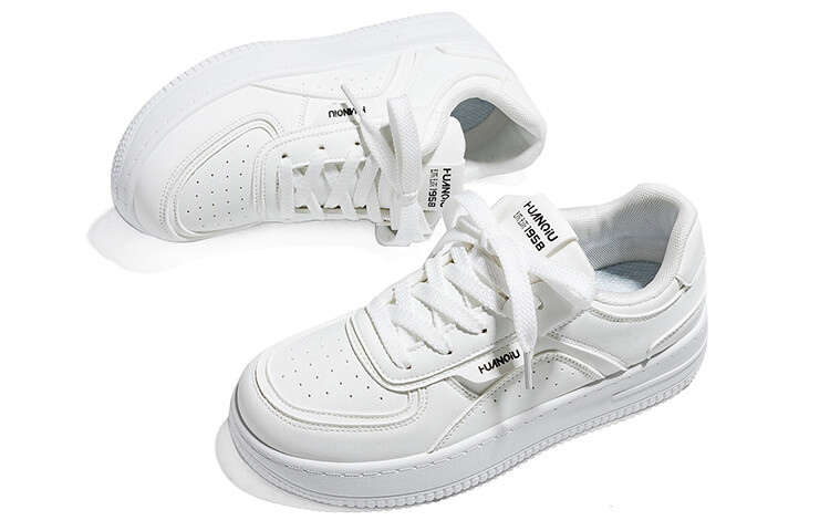 Кеды Huanqiu Skateboard Low-Top, белый — фото 3