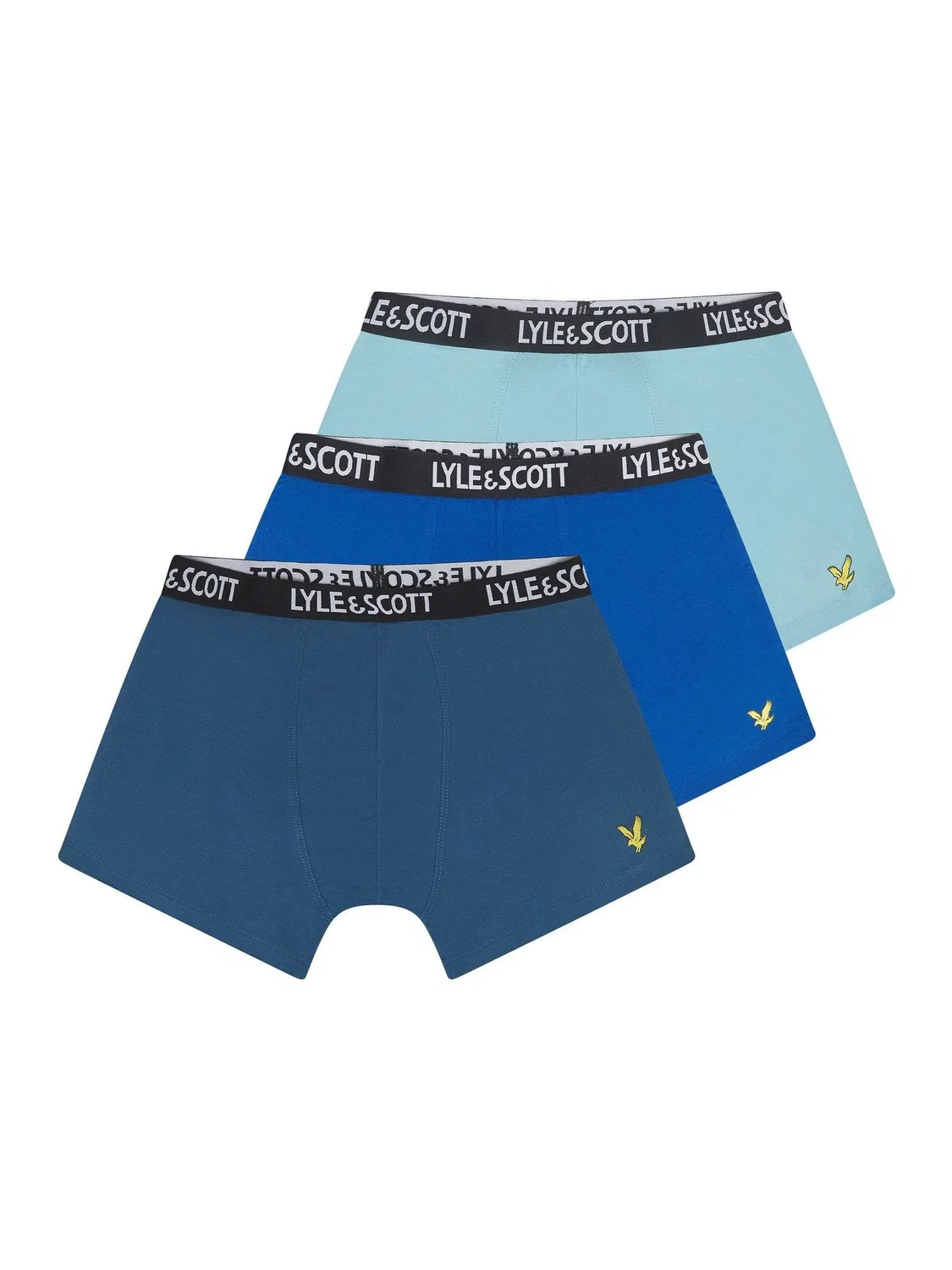 Трусы Markus 3 шт Lyle & Scott, синий