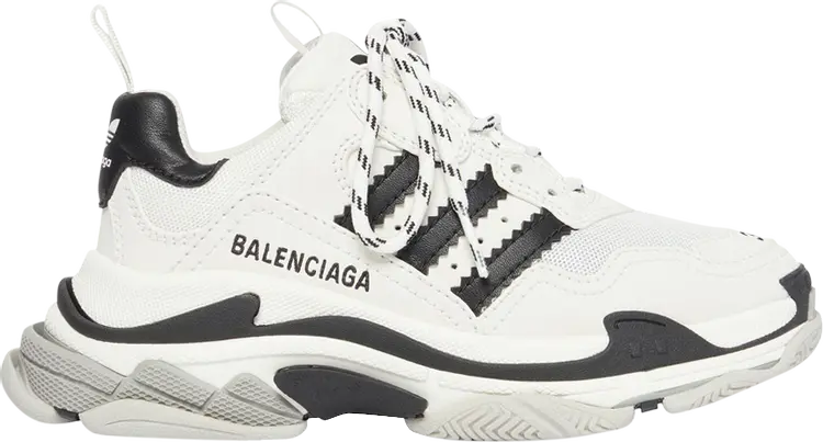Кроссовки Adidas x Balenciaga Wmns Triple S Sneaker White, белый