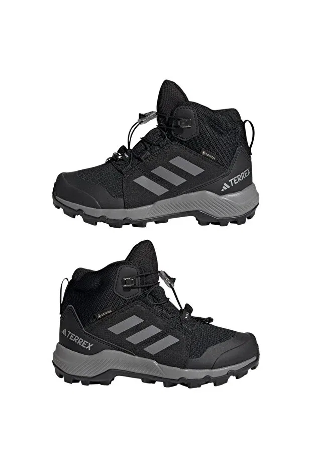 Детские ботинки для девочек водостойкие IF7522 Adidas, Cblack/Grethr/Cblack