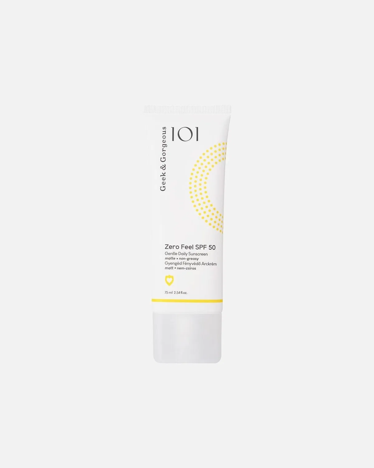 Солнцезащитный крем с нулевым ощущением, SPF 50 Geek & Gorgeous, 75 Ml