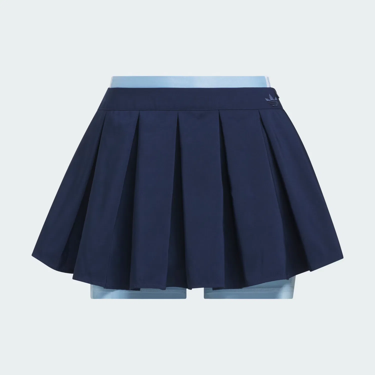 Женская юбка прямого кроя Woven Skirt Adidas Originals, темно-синий — фото 4