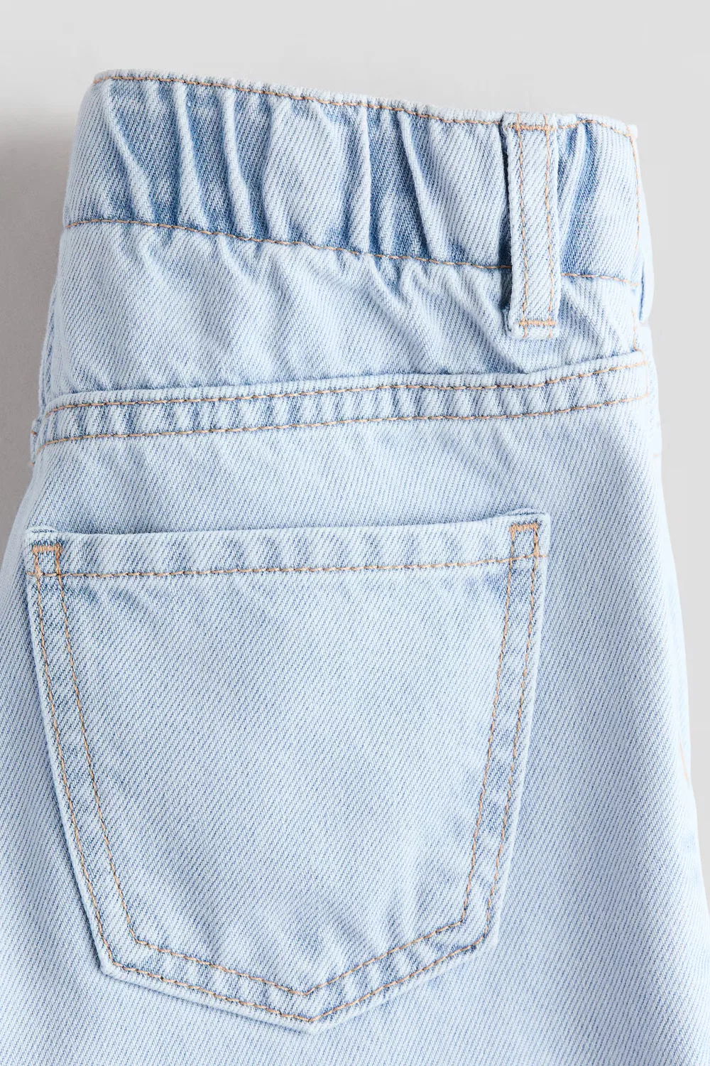 Джинсы с широкими штанинами и принтом H&M, Helles Denimblau/Lilo & Stitch — фото 3