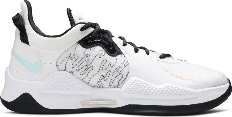 

Кроссовки Nike PG 5 'White Black', белый